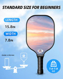 Load image into Gallery viewer, Pickleball Paddles, USAPA Approved Fiberglass Pickleball Set, Lightweight Pickleball Rackets of Anti-Slip Sweat-Absorbing Grip